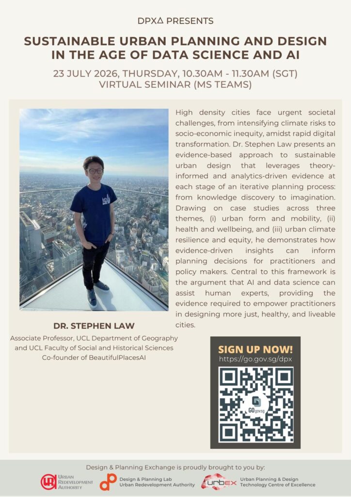 Sustainable Urban Planning & Design in the Age of Data Science & AI